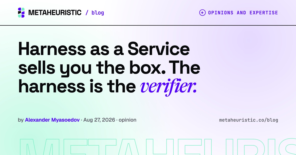 Harness as a Service